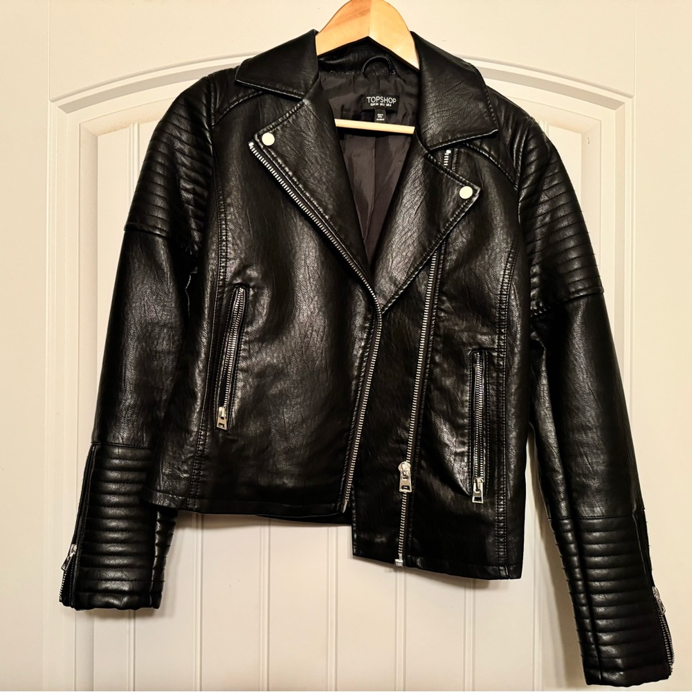 Topshop Leather Jacket